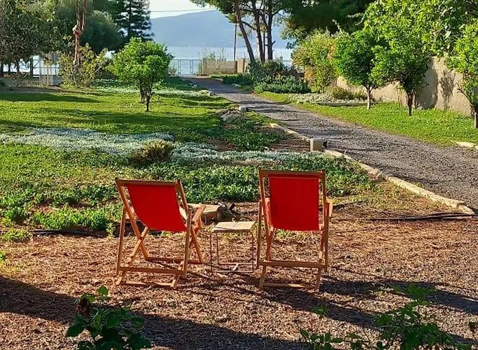 Villa Coralia's Beachfront Sea View *